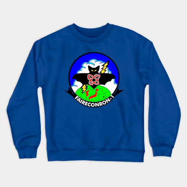 Fleet Air Reconnaissance Squadron 1 VQ-1 Crewneck Sweatshirt by Historia